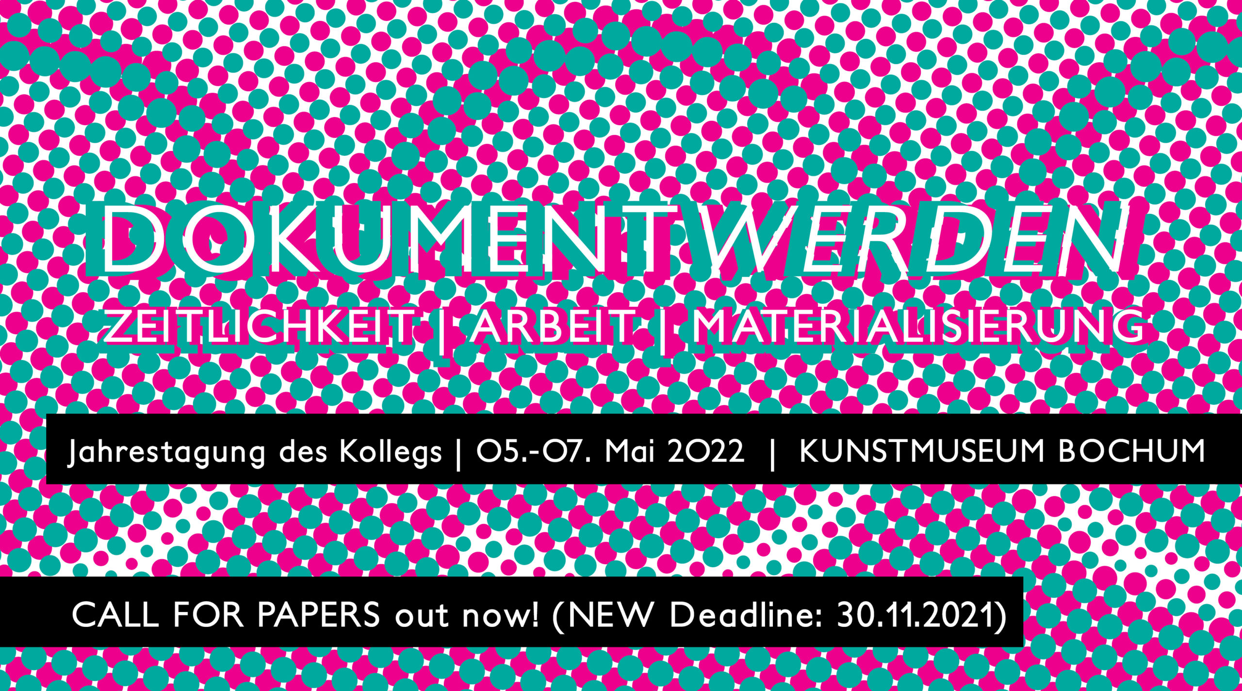 Call for Papers: Jahrestagung 2022 DOKUMENTWERDEN (Deadline: 30.11.2021)