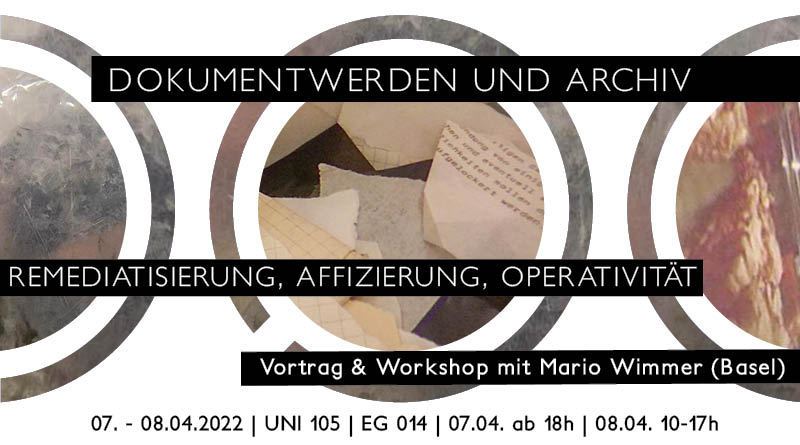 Vortrag & Workshop mit Mario Wimmer